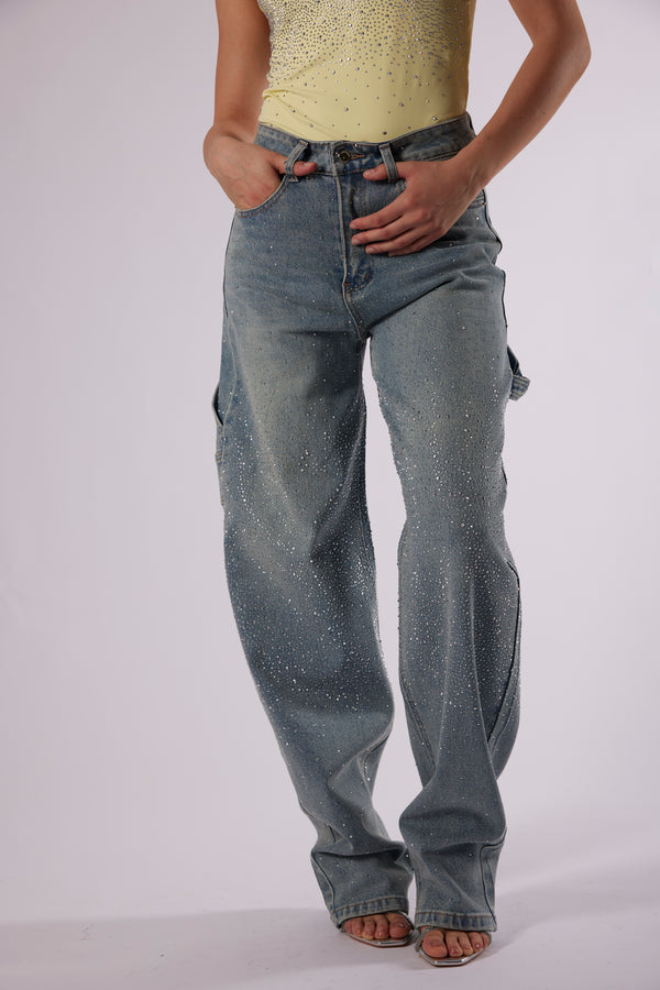 Jeans brillantino V1069