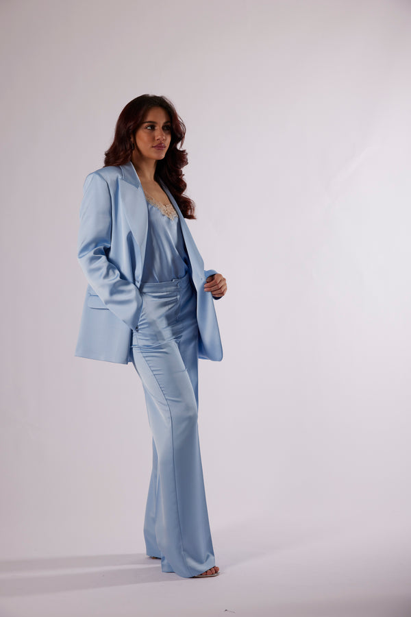 Giacca Daisy azzurra